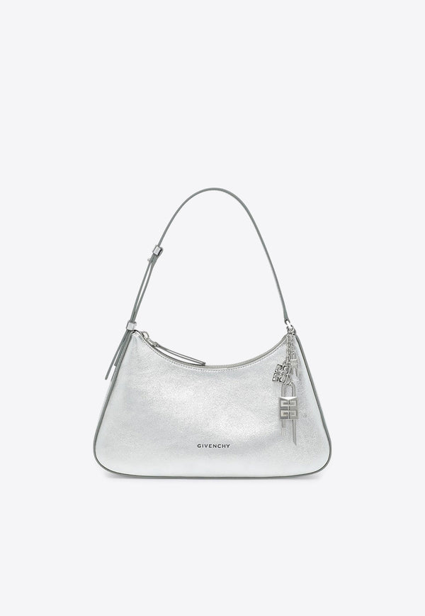 Givenchy Small Lucky Lock Shoulder Bag Silver BB511JB1ZB/Q_GIV-934