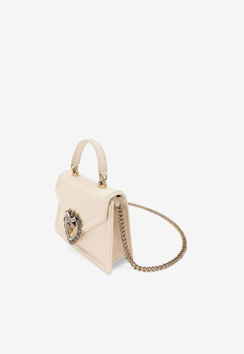 Dolce 
Gabbana Small Devotion Top Handle Bag BB6711 AV893 8H000 Cream