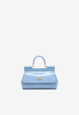 Dolce 
Gabbana Small Sicily Top Handle Bag Light Blue BB7116A1037/P_DOLCE-80789