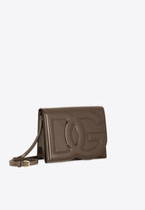 Dolce 
Gabbana DG Logo Patent Leather Crossbody Bag Bags Color