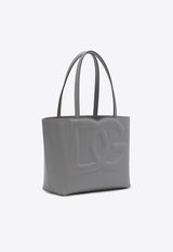 Dolce 
Gabbana Small DG Logo Tote Bag in Calf Leather Bags Color