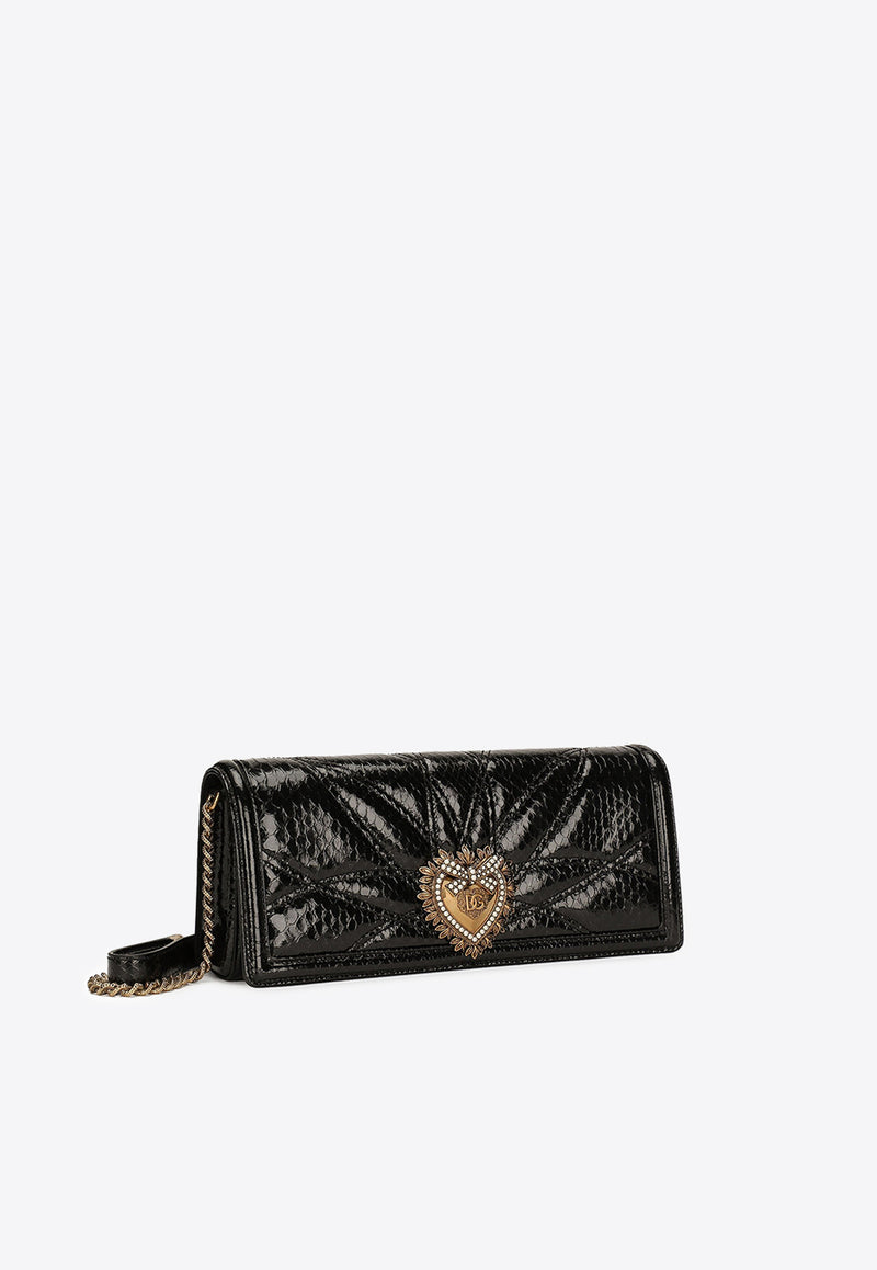 Dolce 
Gabbana Devotion Python-Effect Baguette Bag Bags Color