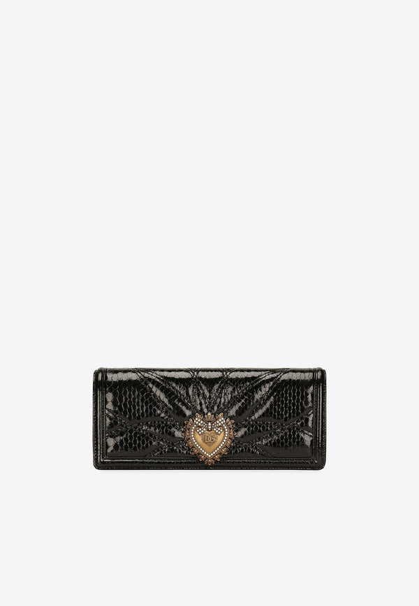 Dolce 
Gabbana Devotion Python-Effect Baguette Bag Bags Color