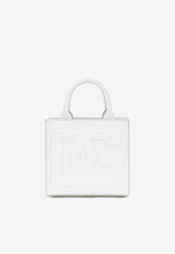 Dolce 
Gabbana Mini DG Logo Daily Calf Leather Tote Bag Bags Color