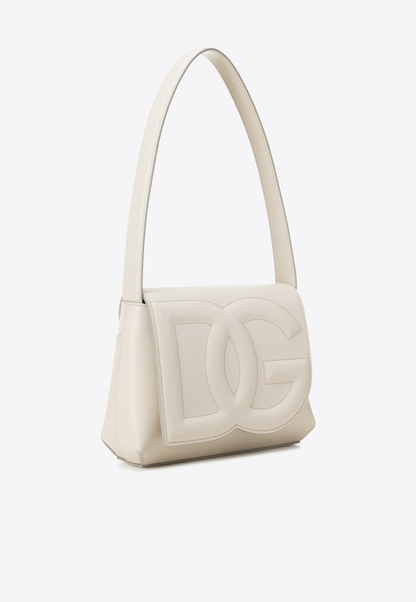 Dolce 
Gabbana DG Logo Shoulder Bag in Calf Leather Bags Color