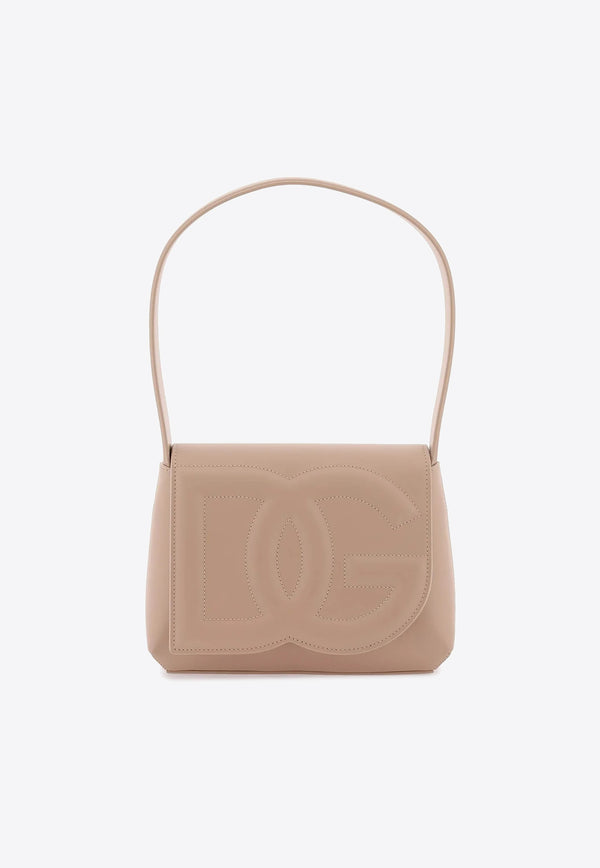 Dolce 
Gabbana DG Logo Shoulder Bag in Calf Leather Bags Color