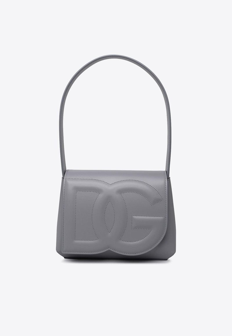 Dolce 
Gabbana DG Logo Shoulder Bag in Calf Leather Bags Color