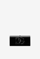 Dolce 
Gabbana DG Logo Box Clutch BB7622 AU640 80999 Black