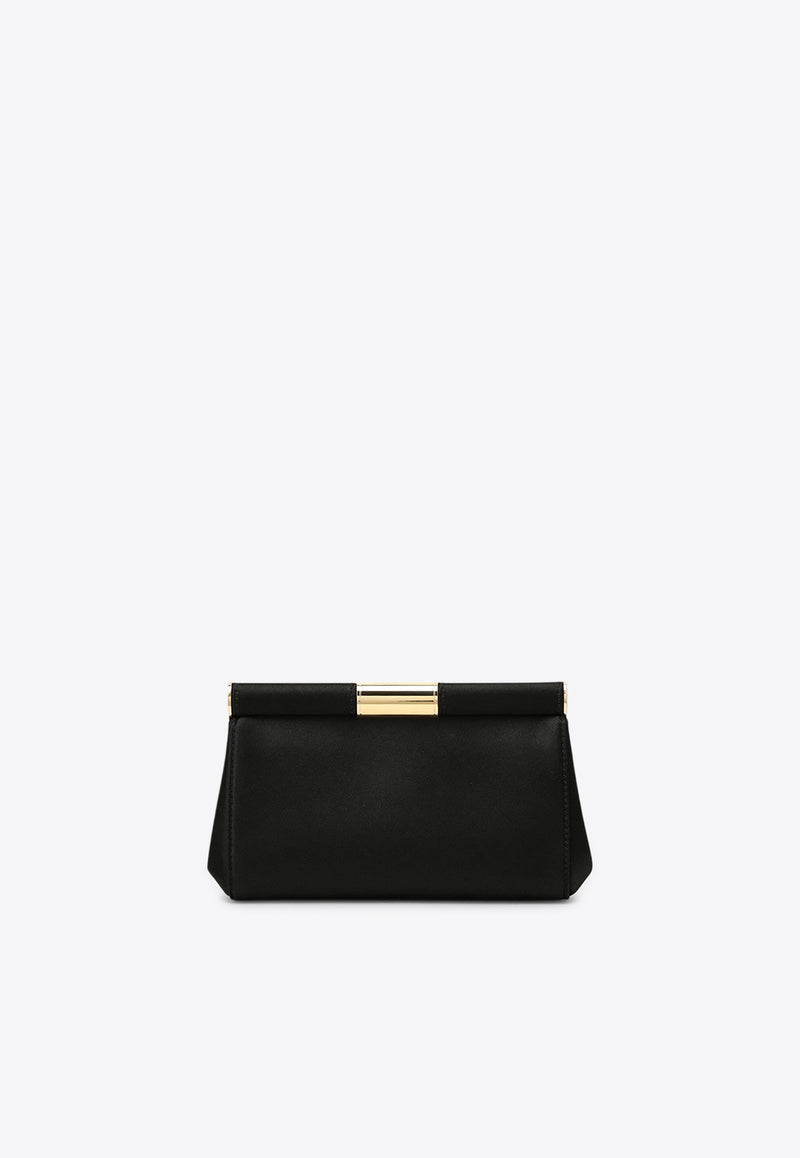 Dolce 
Gabbana Small Marlene Satin Clutch Black BB7635A7630/P_DOLCE-80999