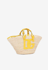 Dolce 
Gabbana Medium Kendra DG Tote Bag BB7694 AV860 HG3OB Natural