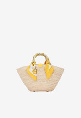 Dolce 
Gabbana Small Kendra DG Tote Bag BB7695 AV860 HG3OB Natural