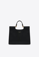 Dolce 
Gabbana Small Sicily Calf Leather Tote Bag Black BB7728B7321/Q_DOLCE-80999