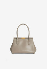 Dolce 
Gabbana Marlene Everyday Shoulder Bag in Grained Leather Beige BB7734 A3G19 8I399