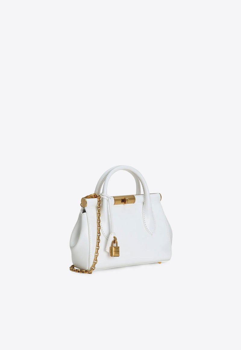 Dolce 
Gabbana Mini Marlene Day Top Handle Bag White BB7744 A3G19 80002