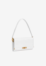 Dolce 
Gabbana Marlene Grained Leather Clutch Bag White BB7756 A3G19 80002