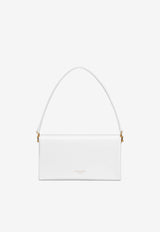 Dolce 
Gabbana Marlene Grained Leather Clutch Bag White BB7756 A3G19 80002