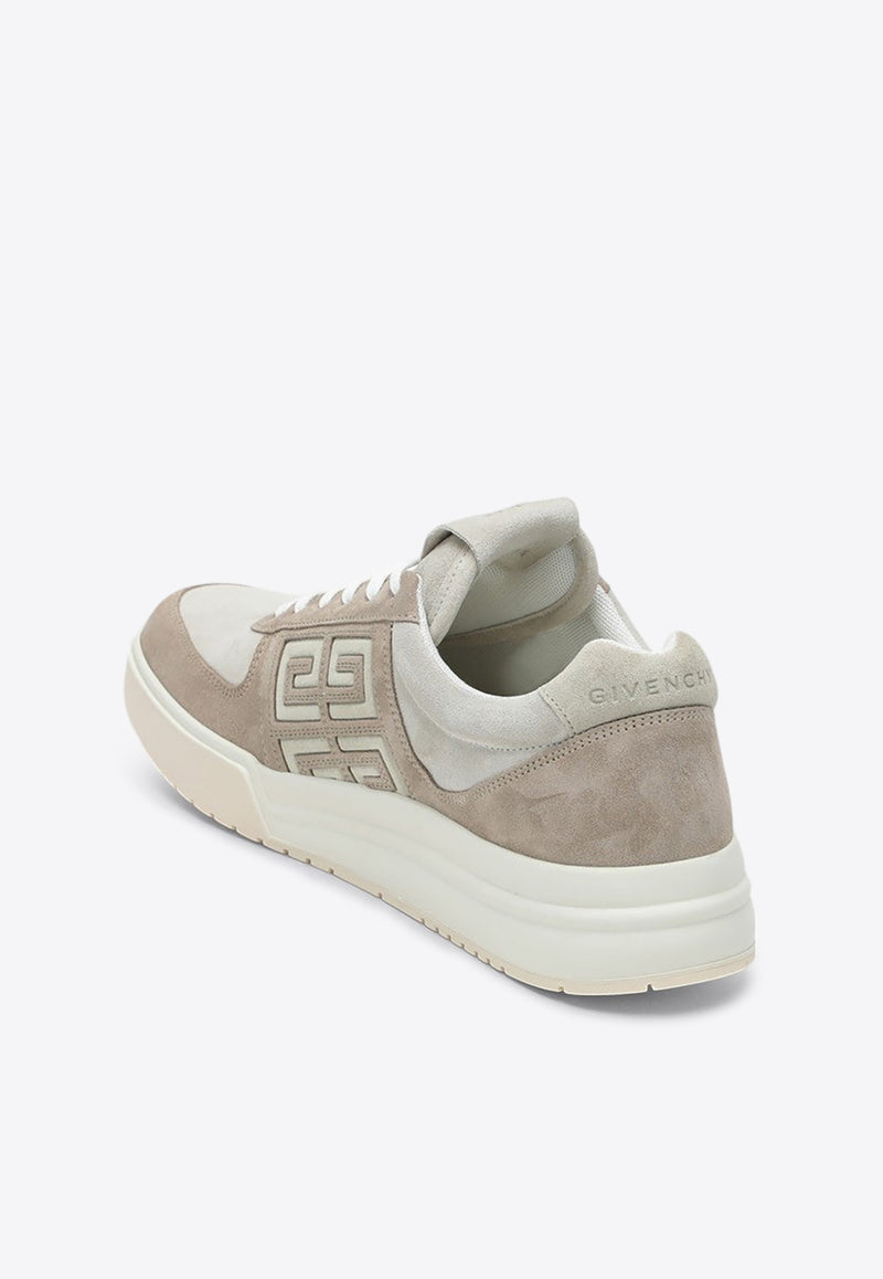 Givenchy G4 Low-Top Suede Sneakers Beige BE0030E21U/P_GIV-291