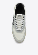 Givenchy G4 Leather and Canvas Low-Top Sneakers White BH007WH1QQ/P_GIV-116