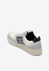 Givenchy G4 Leather and Canvas Low-Top Sneakers White BH007WH1QQ/P_GIV-116