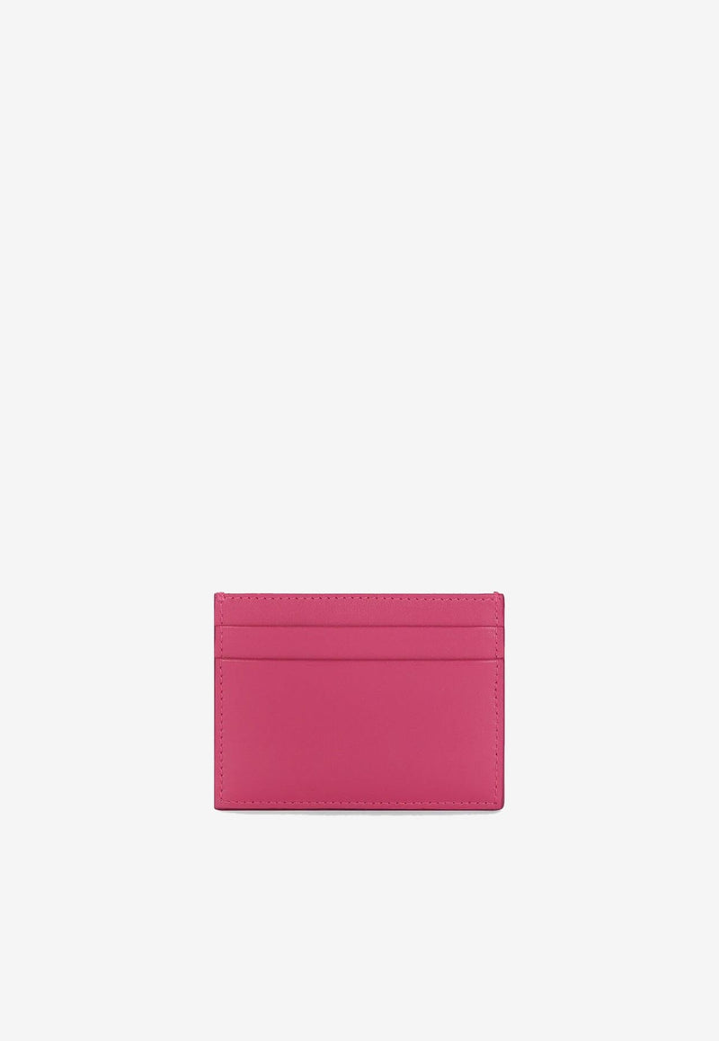 Dolce 
Gabbana DG Logo Cardholder in Calf Leather Fuchsia BI0330 AG081 80441