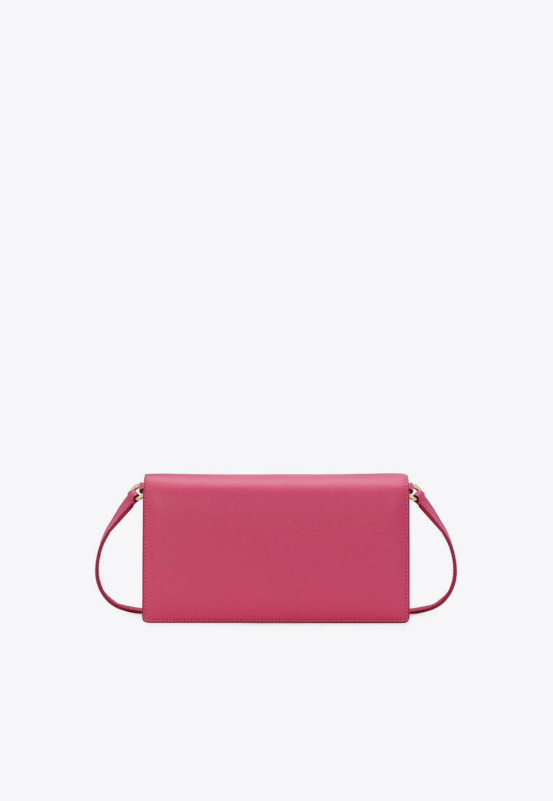 Dolce 
Gabbana DG Logo Calf Leather Clutch Bags Color