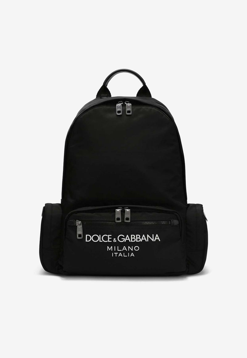 Dolce 
Gabbana DG Milano Sicilia DNA Backpack Black BM2197 AG182 8B956