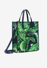 Dolce 
Gabbana Small DG Milano Banana Print Tote Bag Green BM2259 AQ061 H4005