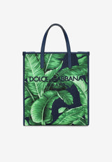 Dolce 
Gabbana Small DG Milano Banana Print Tote Bag Green BM2259 AQ061 H4005