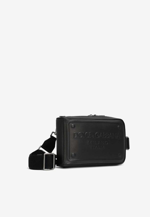 Dolce 
Gabbana DG Milano Calf Leather Belt Bag Black BM2264 AG218 80999