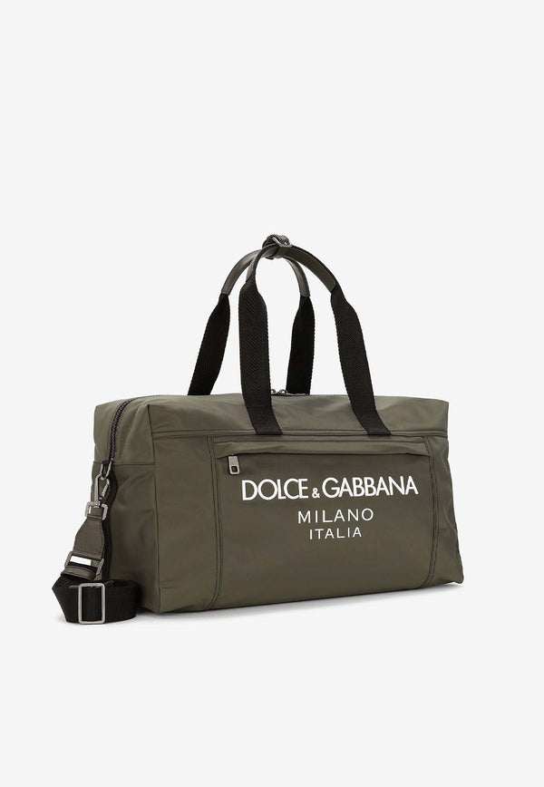 Dolce 
Gabbana Nylon Duffel Bag BM2335 AG182 8N597 Green