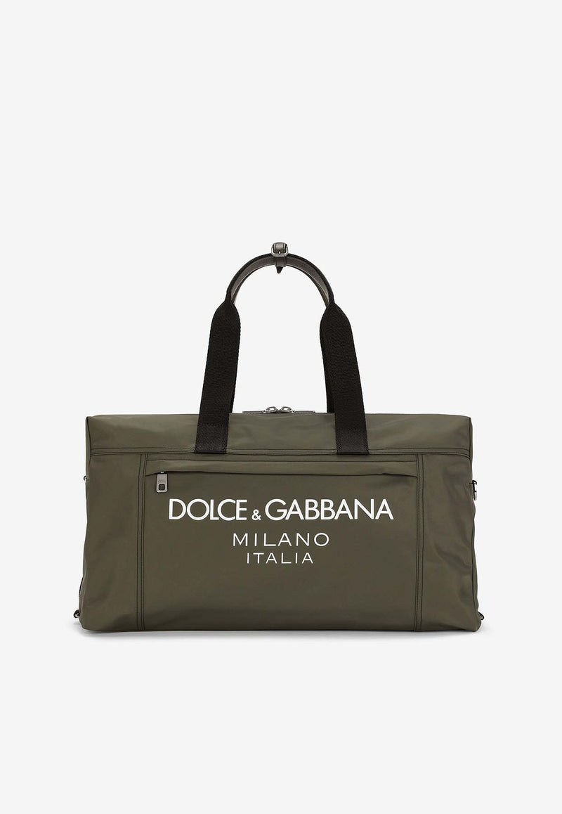 Dolce 
Gabbana Nylon Duffel Bag BM2335 AG182 8N597 Green