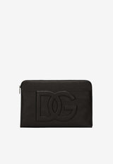 Dolce 
Gabbana Large Leather Pouch BM2337 A8034 80999 Black