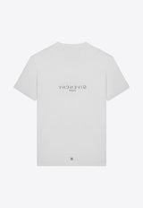 Givenchy Reverse Logo Oversized T-shirt BM71533Y6B/P_GIV-100 White