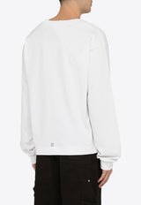 Givenchy Logo-Printed Crewneck Sweatshirt BM71KK3YJ9/O_GIV-100