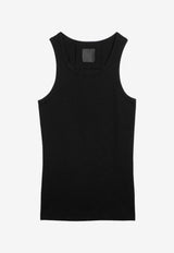 Givenchy Ribbed Tank Top Black BM71KY3YLE/O_GIV-001