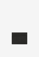 Dolce 
Gabbana Logo Plate Leather Cardholder Black BP0330 AG219 80999