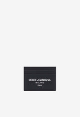 Dolce 
Gabbana DG Milano Print Leather Cardholder Navy BP0330 AN244 HBII7