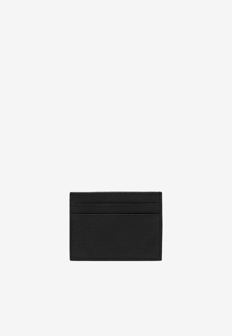 Dolce 
Gabbana DG Logo Leather Cardholder Black BP0330AT489/Q_DOLCE-80999