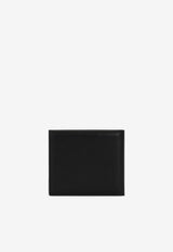 Dolce 
Gabbana Milano Logo Bi-Fold Wallet Black BP1321 AN244 HNII7