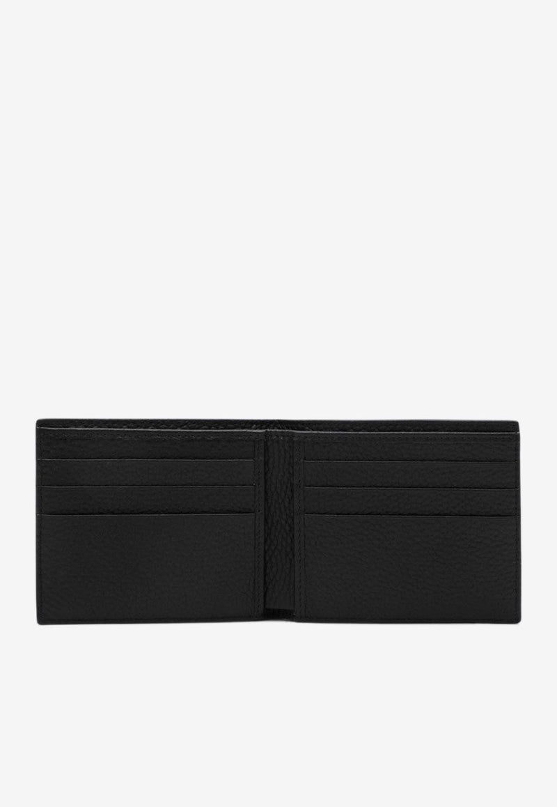 Dolce 
Gabbana DG Logo Leather Bi-Fold Wallet Black BP1321AT489/Q_DOLCE-80999