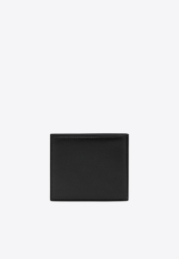 Dolce 
Gabbana Leather Bi-Fold Wallet  Black BP1321AV956/Q_DOLCE-80999