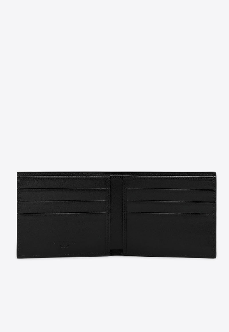 Dolce 
Gabbana Leather Bi-Fold Wallet  Black BP1321AV956/Q_DOLCE-80999