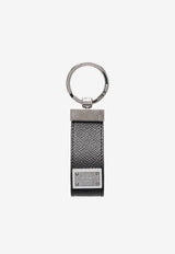 Dolce 
Gabbana Logo Plate Keyring Gray BP1371 AG219 8H708