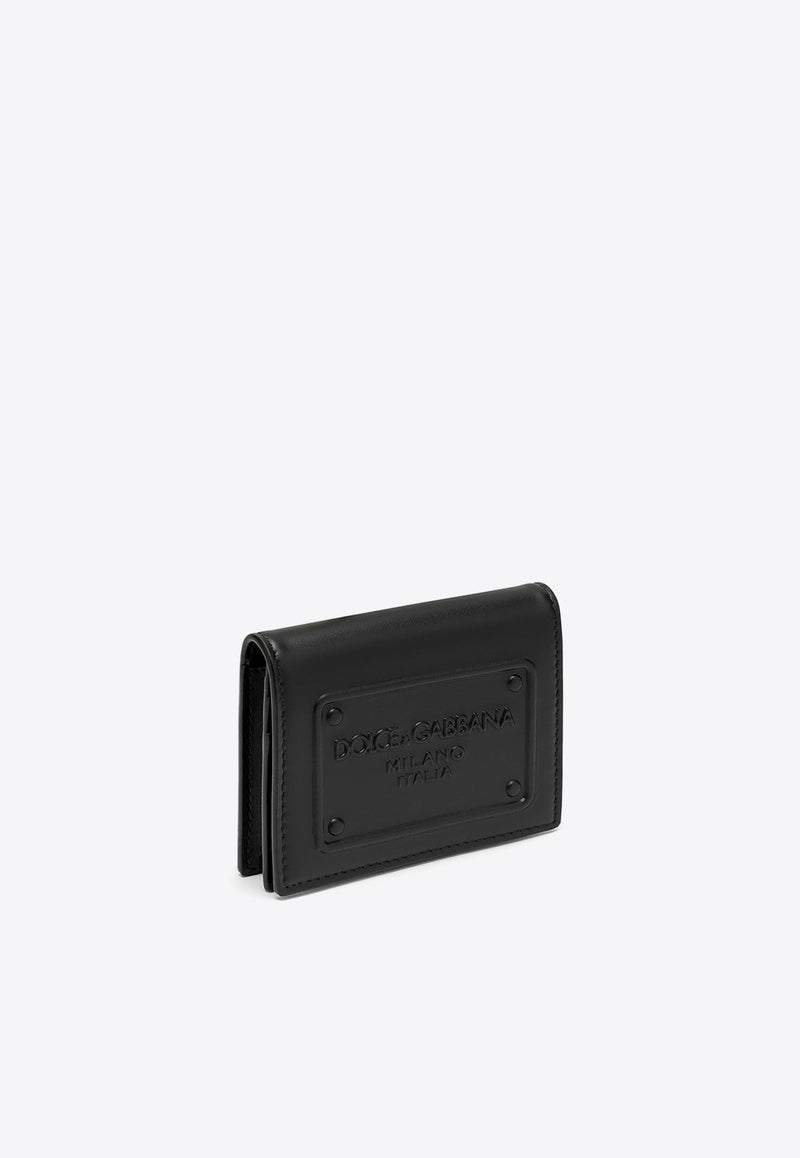 Dolce 
Gabbana Logo-Embossed Leather Wallet BP1643AG218/O_DOLCE-80999