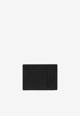 Dolce 
Gabbana Logo Plaque Dauphine Leather Cardholder Black BP3325AG219/Q_DOLCE-80999