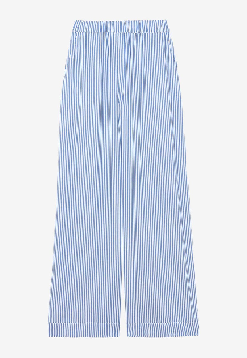 The Frankie Shop Micra Striped Pants BPAMIR859BLUE MULTI