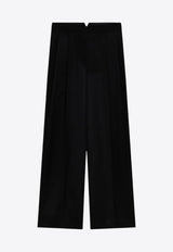 Givenchy Wool Wide-Leg Tailored Pants Black BW514Q15RE/P_GIV-001