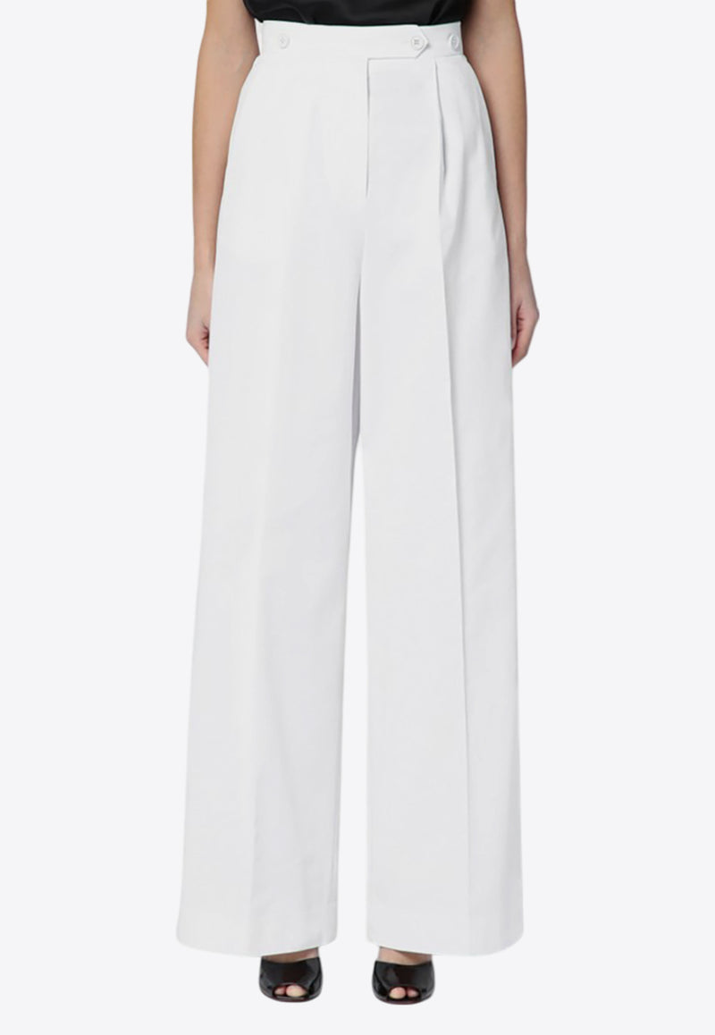 Givenchy Tailored Pleated Pants White BW515714X0/Q_GIV-100