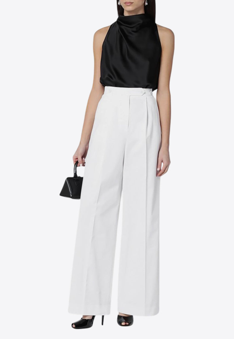 Givenchy Tailored Pleated Pants White BW515714X0/Q_GIV-100