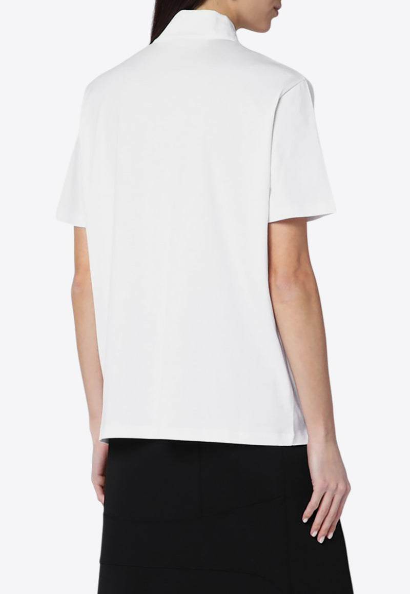 Givenchy Buttoned Collar T-shirt White BW70EW30ZP/Q_GIV-100